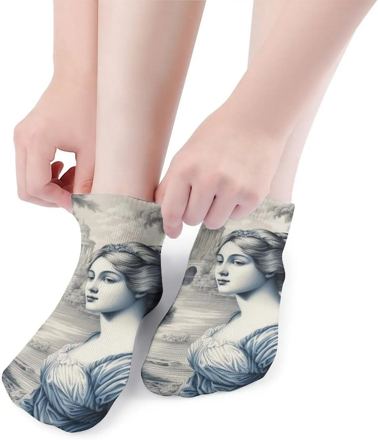 5 Pairs Ankle Socks for Women Men,Low Cut Running Athletic Socks,Funny Cute No Show Casual Sports Socks Size 8-12
