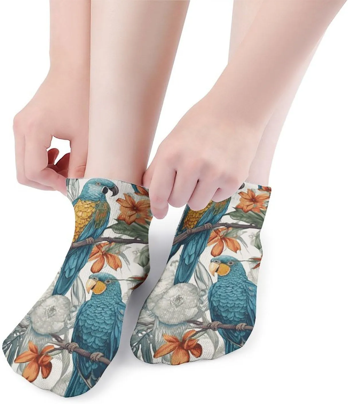 5 Pairs Ankle Socks for Women Men,Low Cut Running Athletic Socks,Funny Cute No Show Casual Sports Socks Size 8-12