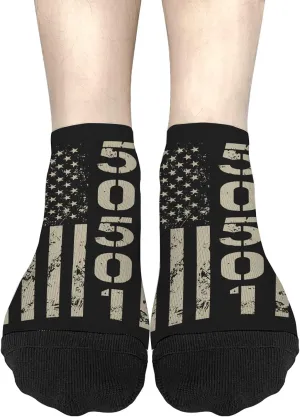 50501 Your Countrys Needss You American Flag Mens Crew Socks Athletic Socks Womens