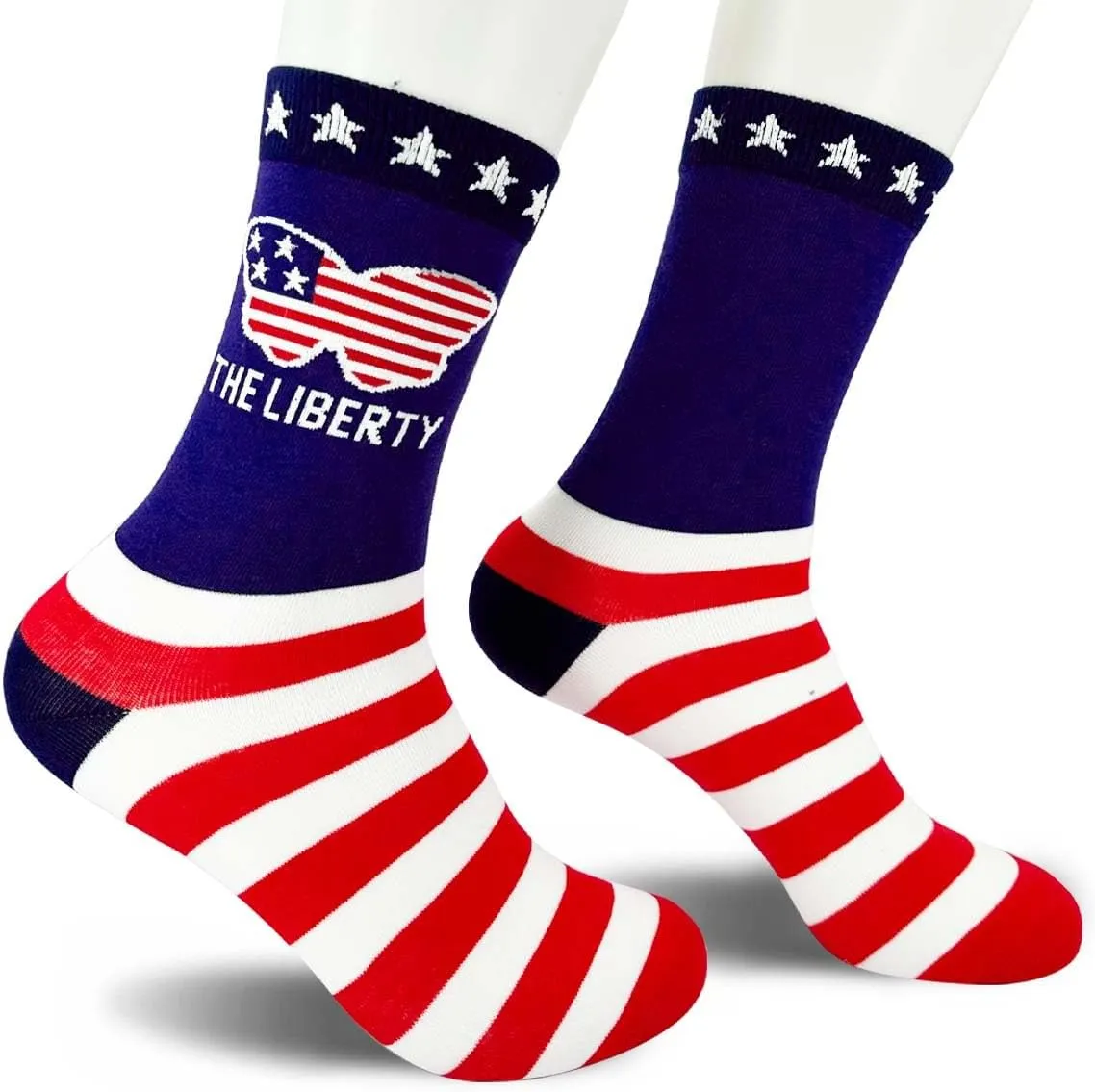 American Socks, Gifts for Man or Women, Novelty, Patriotic Socks, Birthday Gifts, Patriots, Patriotic Party Favors.