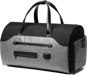 AVLUZ Multifunction Travel Bag, Duffel Bag with Shoes Compartment, Men Suit Storage Large Capacity Luggage Handbag Male Waterproof Travel Duffel Bag (Color : B), xiyouji2
