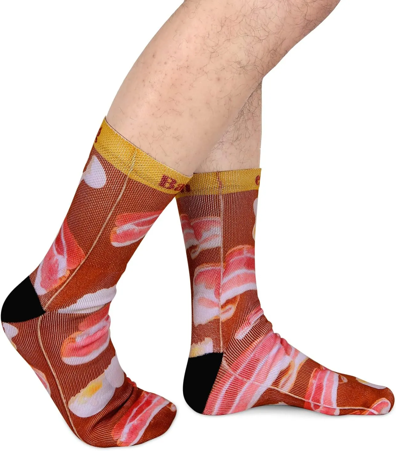 Benefeet Sox Mens Funny Crazy Socks Unisex Womens Cool Funky 3D Print Basketball Socks Boys Silly Animal Food Patterned Socks
