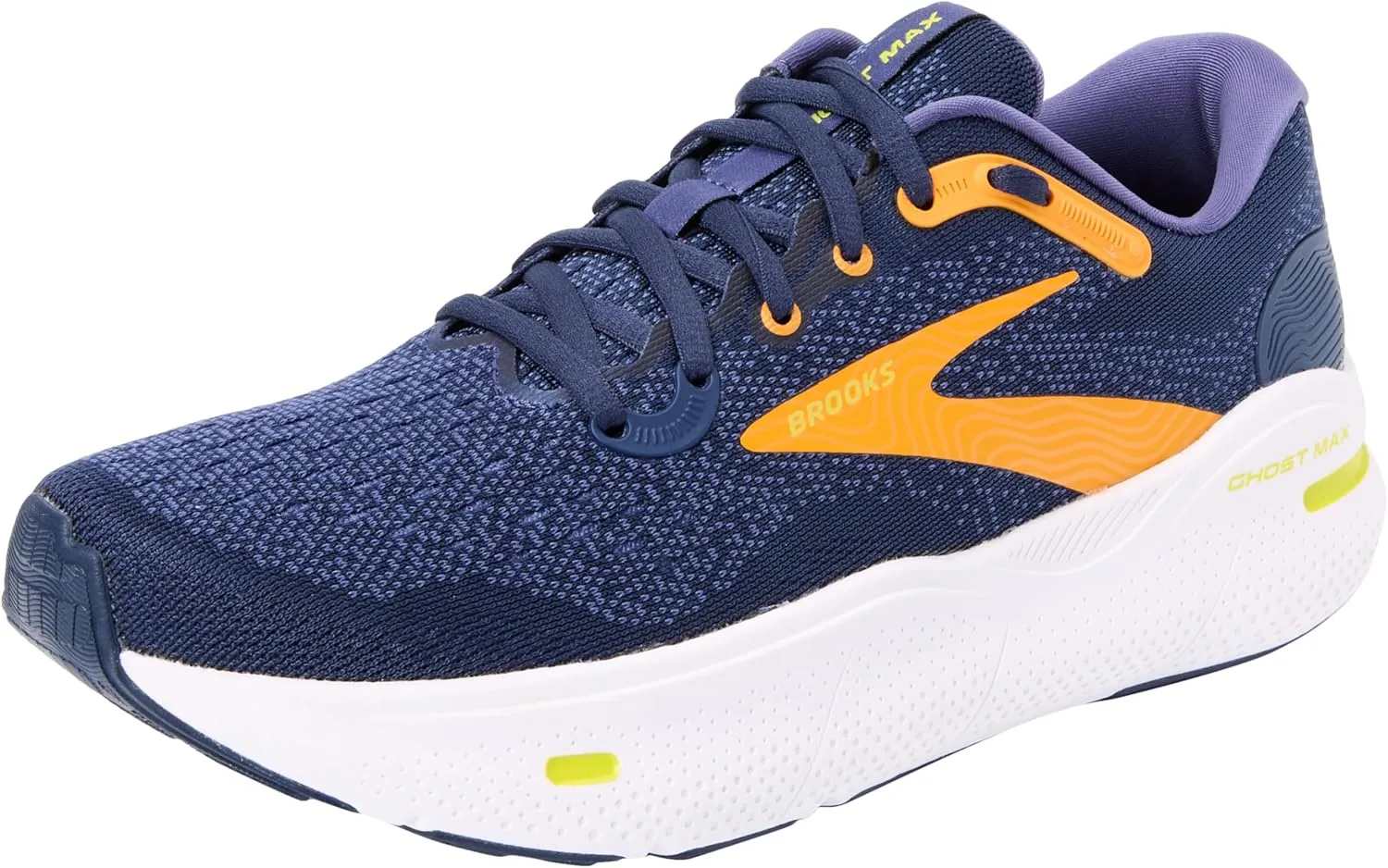 Brooks Men’s Ghost Max Cushion Neutral Running & Walking Shoe