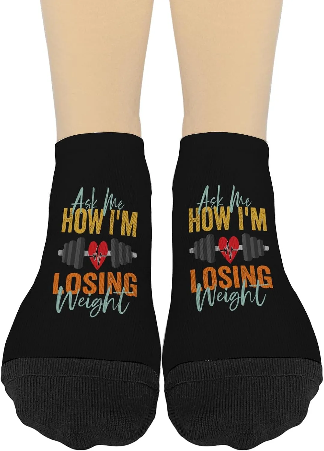Funny Sying For Man And Women No Show Socks Womens Athletic Socks Men's