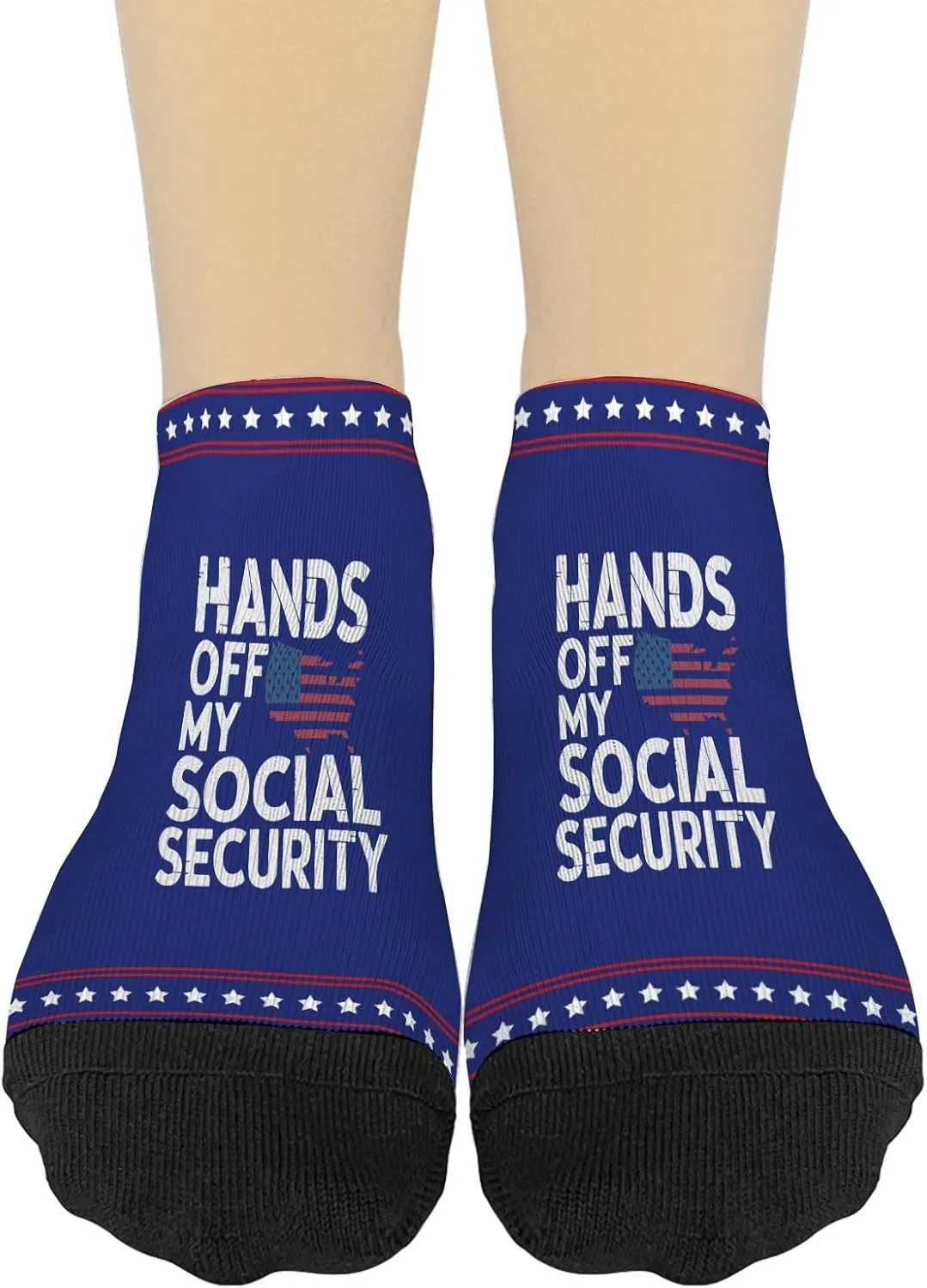 Hands Offs Protests No Show Socks Womens Invisible Womens Socks