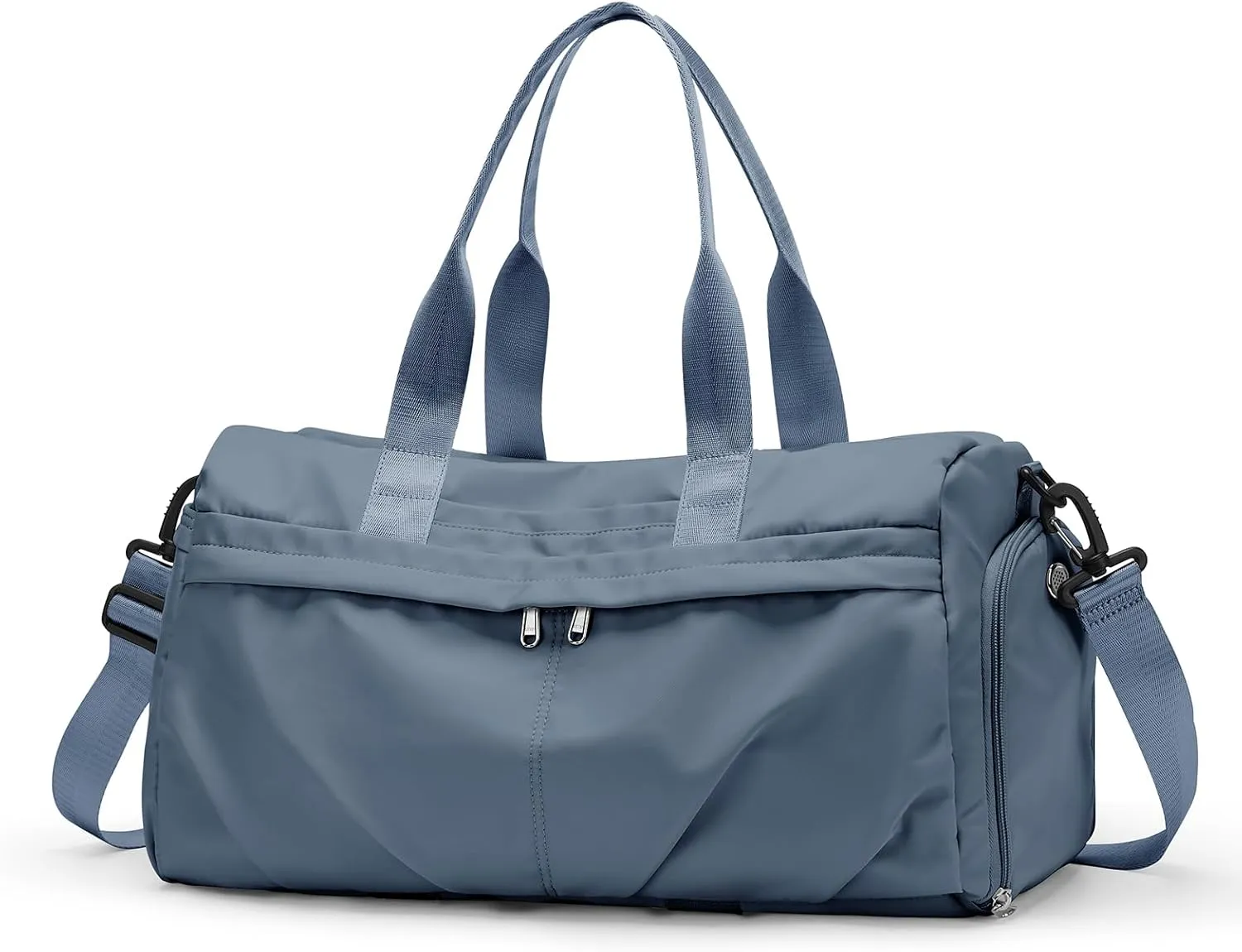 HYC00 Sporty Duffel Bag Women Men Fitness Bag Sports Bag Women's Sports Gym Bags with Shoe Compartment Gym Bag Hospital Bag Overnight Bag Hand Luggage with Wet Pocket Weekender Bag Travel Duffel Bags