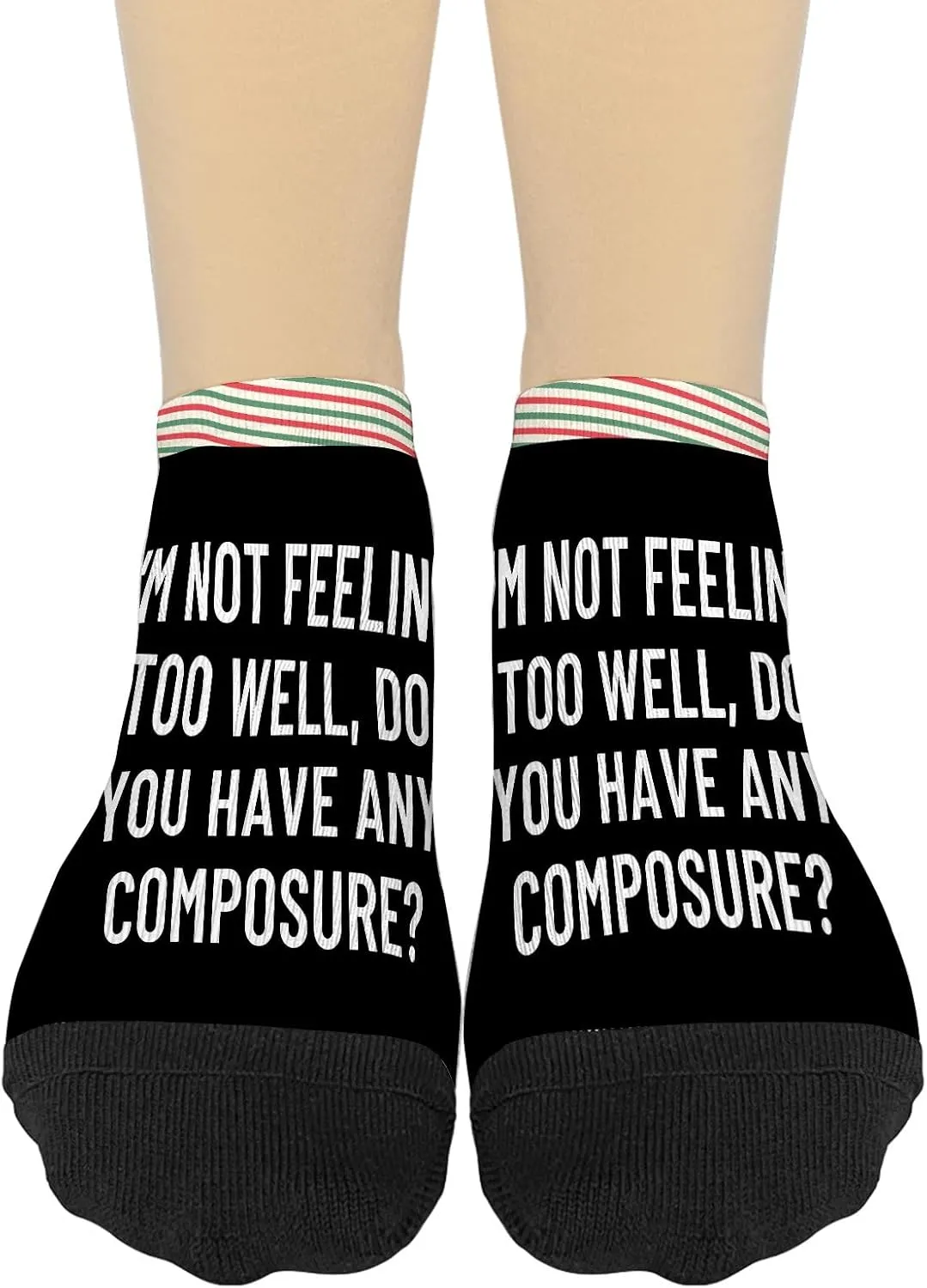 I'm Not Feelingss Too Well, Do You Have Any Composures Womens Low Cut Socks Athletic Women Sock No Show Dress Sock KawaiiSock