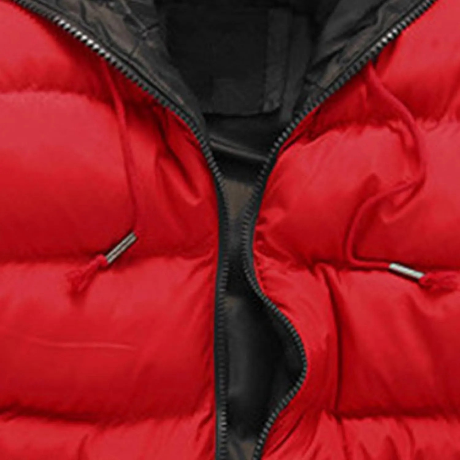 Maiyifu-GJ Men Hooded Winter Down Jackets Coat Thicken Padded Parka Warm Outerwear Lightweight Waterproof Hiking Coat