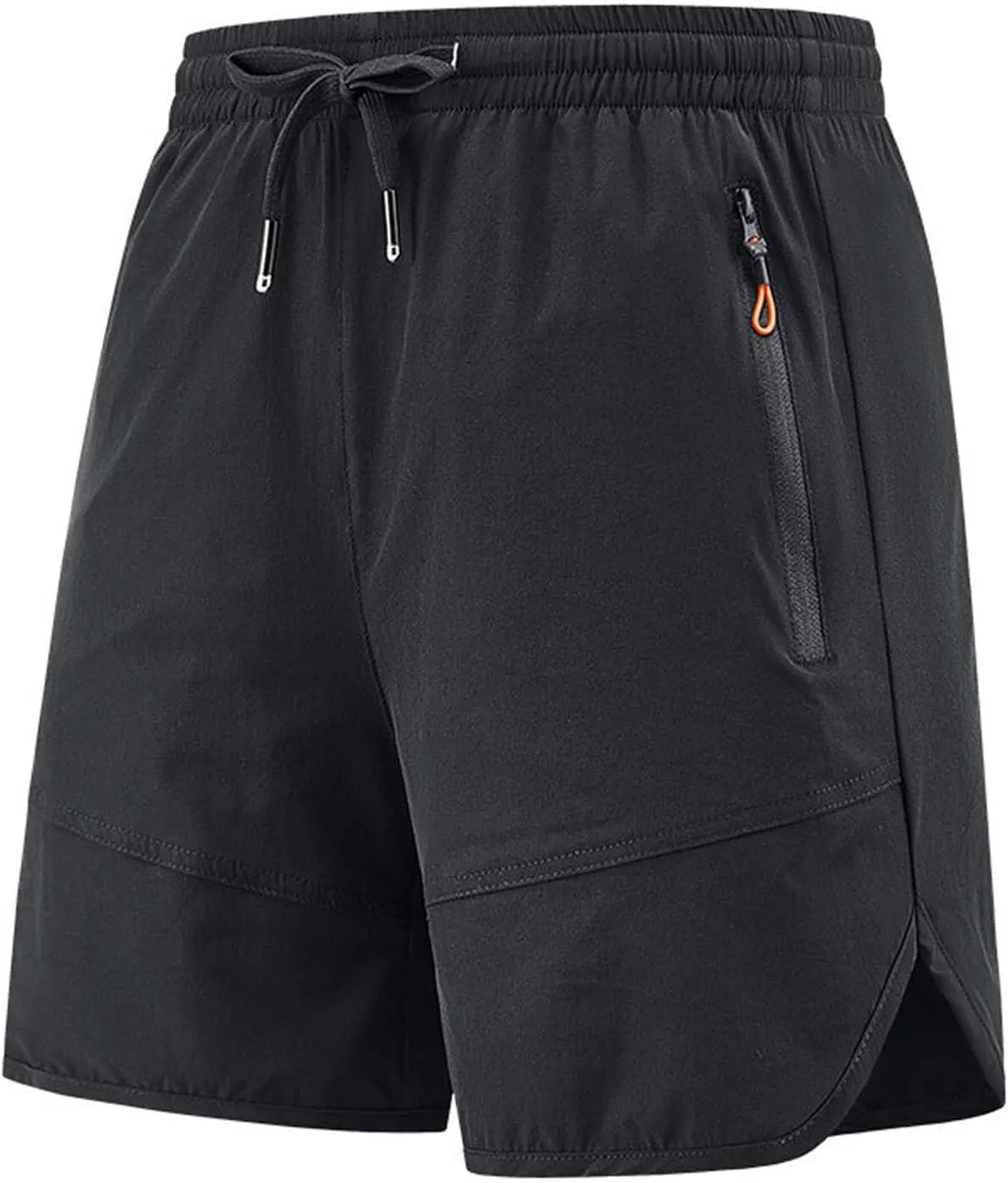 Mens Cotton Linen Swim Trunks Quick Dry with Pockets Summer Plus Size Casual Athletic Elastic Beach Bathing Suits