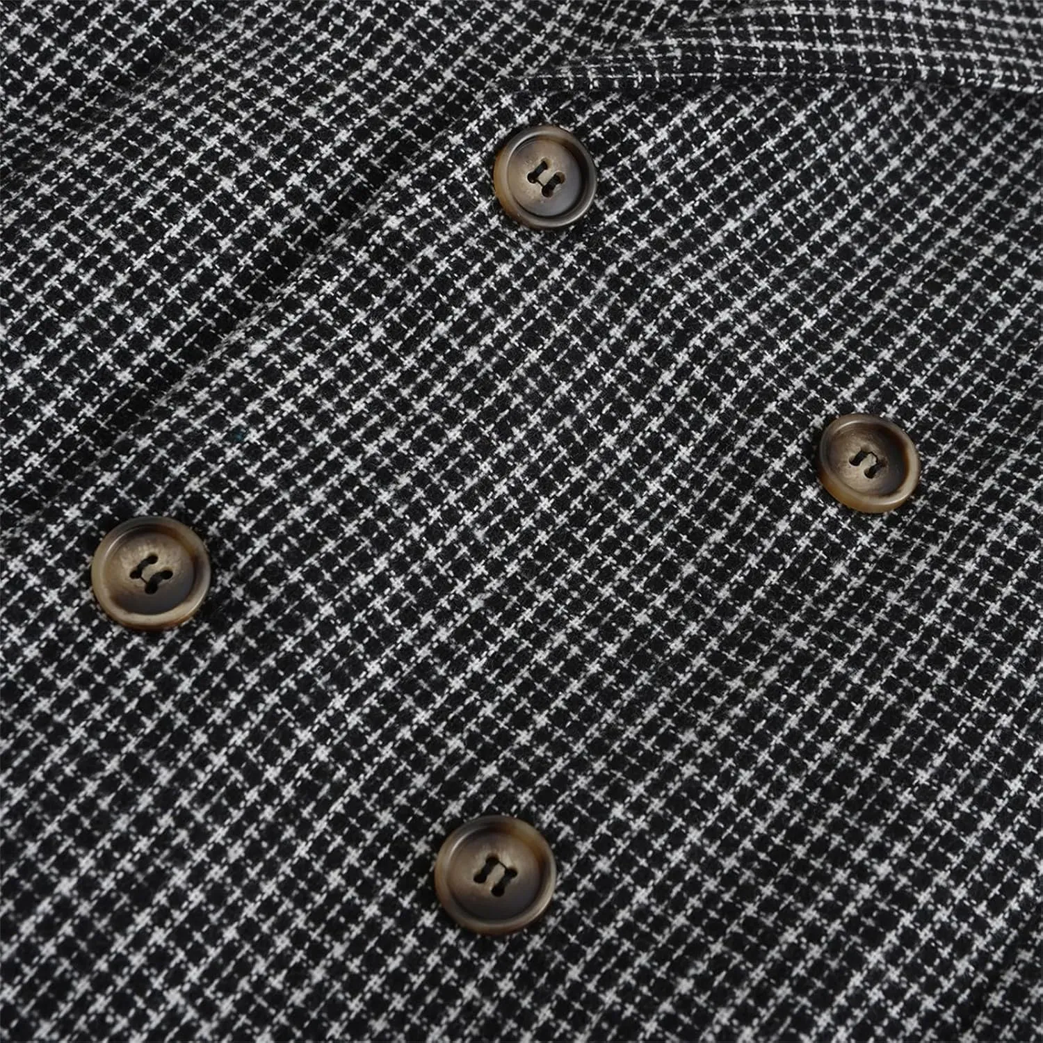 Mens Double Breasted Blazer Slim Fit Plain Grid Suit Jacket Blazer Wedding Prom Tuxedos Suit