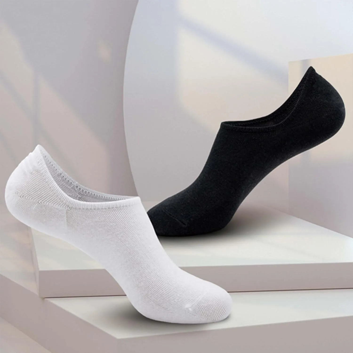No Show Socks for Women-6 Pairs,Invisible Low Cut Ankle Socks,Non-slip for casual and dressy wear-soft breathable