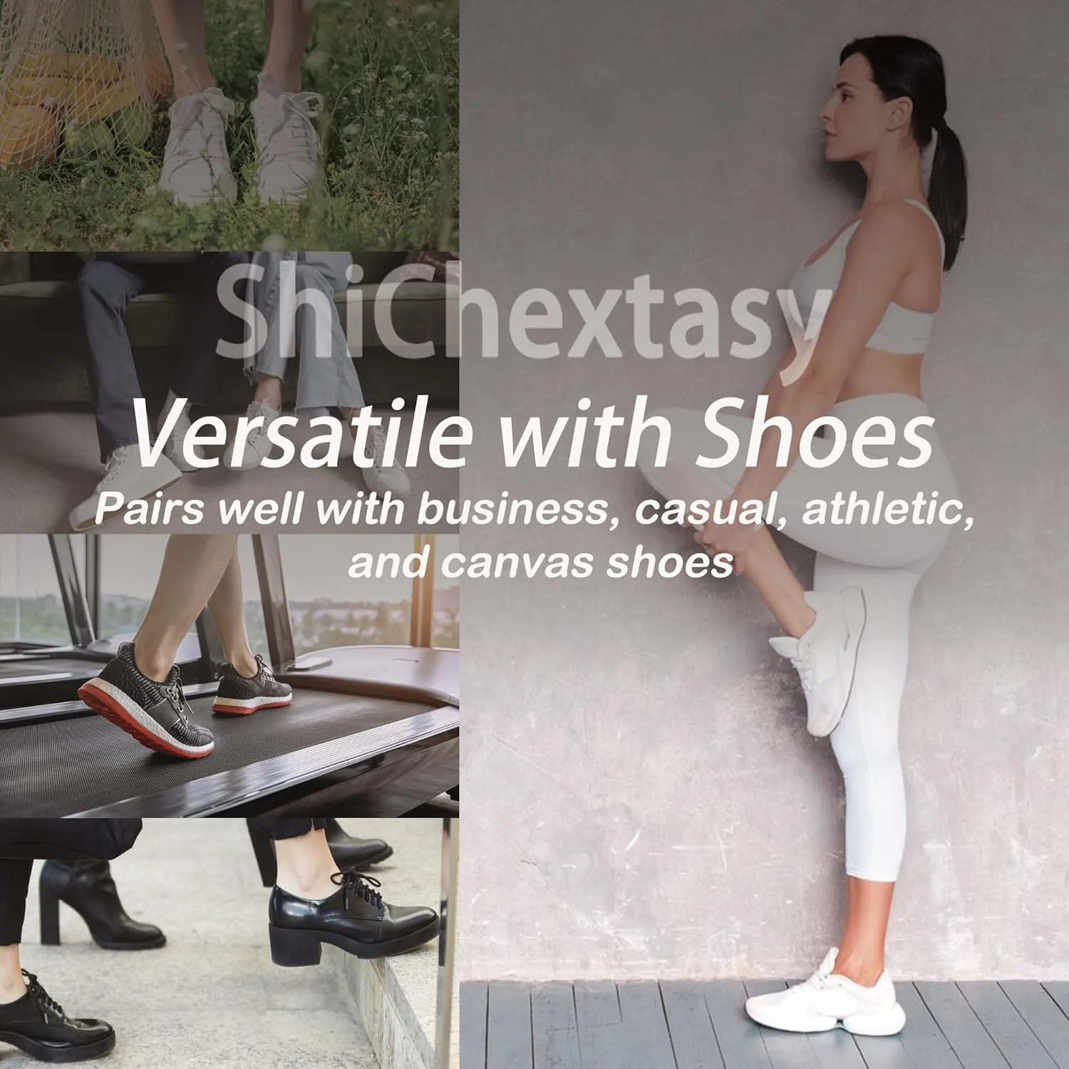 No Show Socks for Women-6 Pairs,Invisible Low Cut Ankle Socks,Non-slip for casual and dressy wear-soft breathable