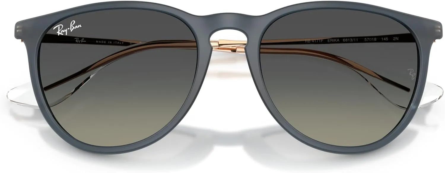 Ray-Ban RB4171F Erika Low Bridge Fit Round Sunglasses