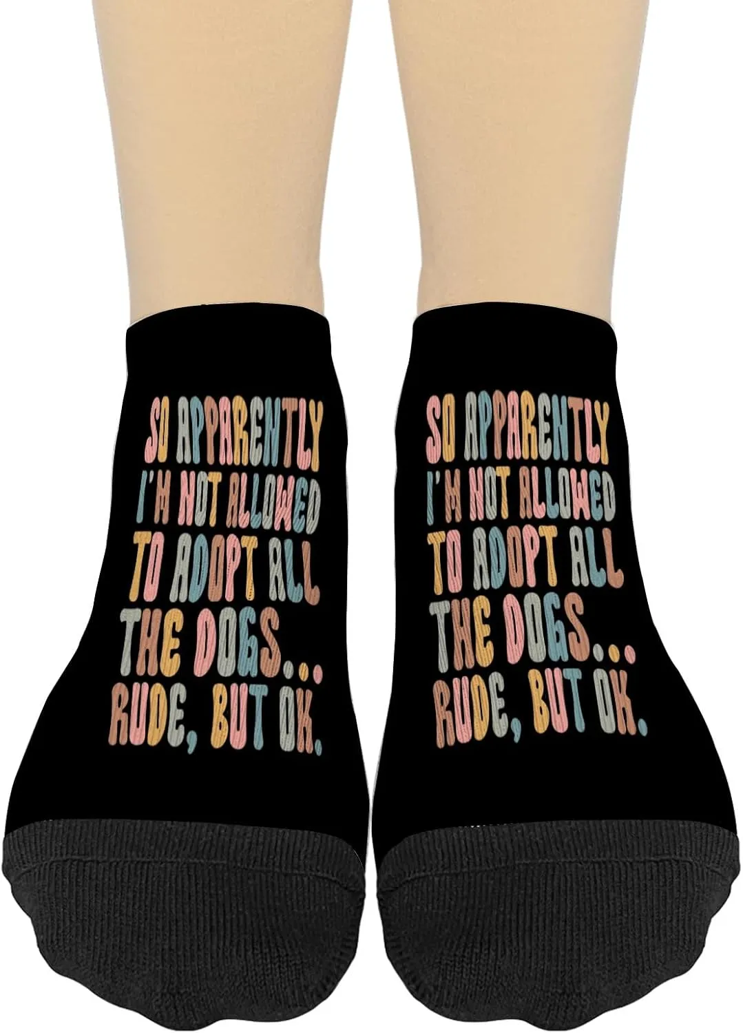 So Apparentlys I'm Not Allowed To Adopts All The Dogss Lovers No Show Socks For Women Liner Sock Youth Athletic Crew Sock FashionSocks