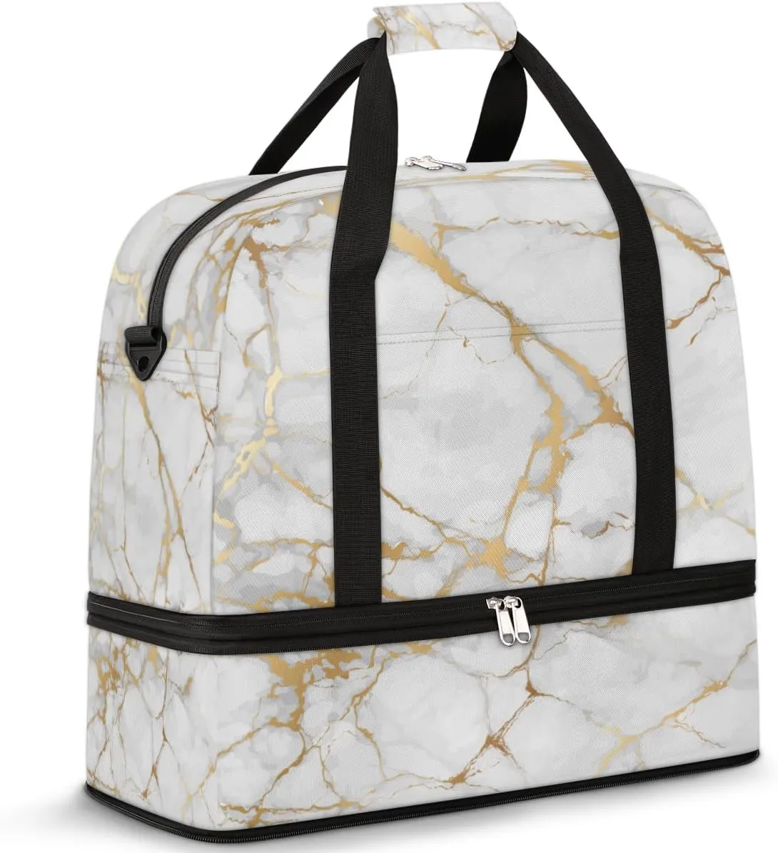 Travel Duffle Bags With Shoes Compartment for Women Men Lightweigh Sports Tote Gym Bag Foldable Canvas Weekender Overnight Carry On Luggage Handle Bag, Color2