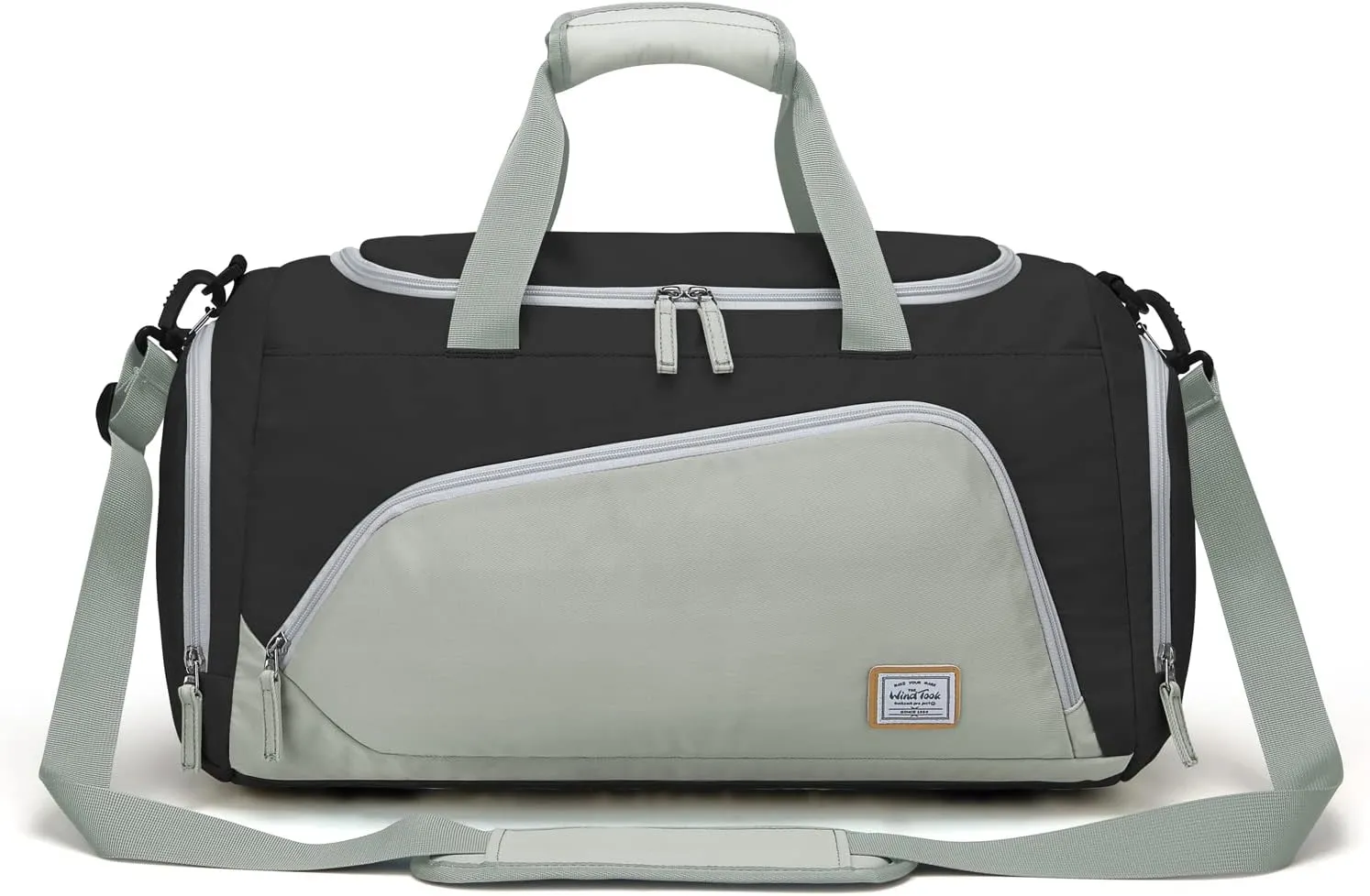 WindTook Women's Sports Bag, 35L Fitness Bag with Shoe Compartment, Travel Bag, Women's Training Bag, Duffel Bag, Weekender Swimming Bag, Sports Gym Bag, Men's Travel Bag for Sports, Fitness, Yoga, 53